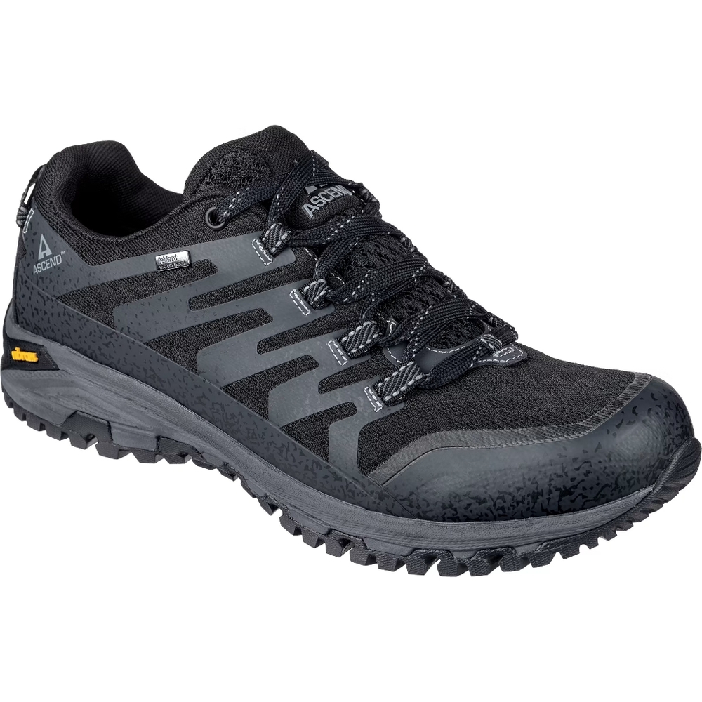 NWB Ascend Approach II Low Waterproof Hiking Shoes for Men - 8M‎ - Black